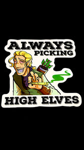 High Elves Sticker