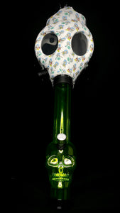 R&M Wubba Lubba Dab Dab Gas Mask w/Acrylic Water Pipe