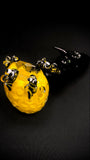 64" Honey Bee Glass Hand Pipe