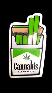 Canna Cig Sticker