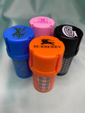 High Fashion MedTainer Smell Proof Grinder Stash Jar