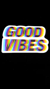 Good Vibes Trippy Sticker