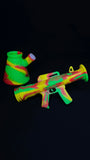 11" Heavy Duty Colorful AK-47 Silicone Water Pipe