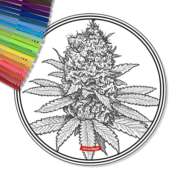 Stonerdays Beautiful Buds Creativity Dab Mat Set