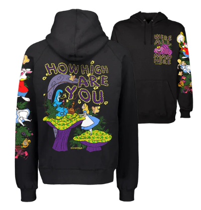 Stonerdays We're All Mad Here Hoodie