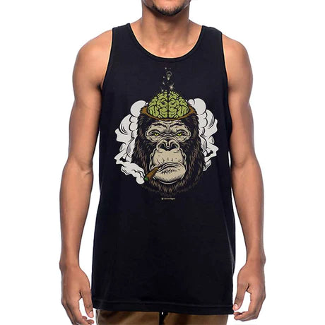 Stonerdays Mens Enlightened Gorilla Tank Top