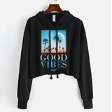 Stonerdays Women's - Good Vibes Throwback Crop Top