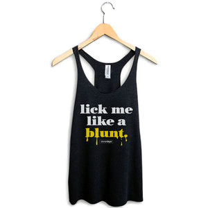 Stonerdays Women's - Lick Me Like A Blunt women's racerback