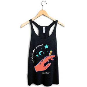 Stonerdays Light My Fire women's racerback