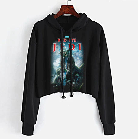 Stonerdays Red Eye Jedi Crop Top Hoodie