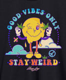 Stonerdays Women's - Stay Weird Crop Top Hoodie