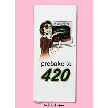 Bad Grandma Designs - Prebake to 420 Dishtowel