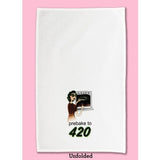 Bad Grandma Designs - Prebake to 420 Dishtowel