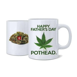 Stonerdays Happy Fathers Day Pothead Nug Mug