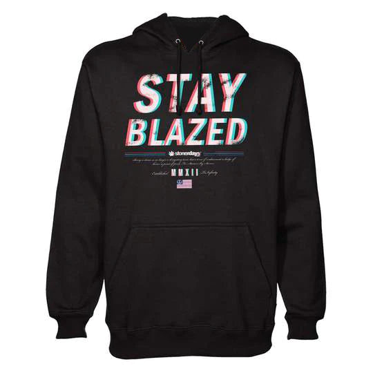 Stonerdays  MEN'S - STAY BLAZED HOODIE